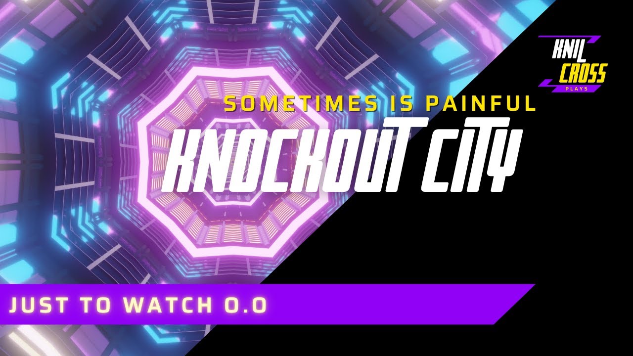 Knockout City even with lag we manage!