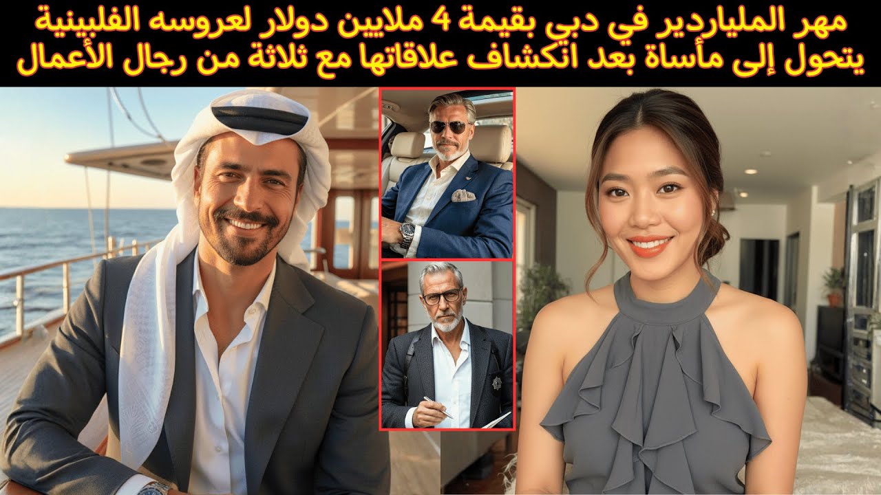 عروس فلبينية تخون زوجها الملياردير الإماراتي مع ٣ من الأثرياء... والنهاية مأساوية! | جريمة حقيقية