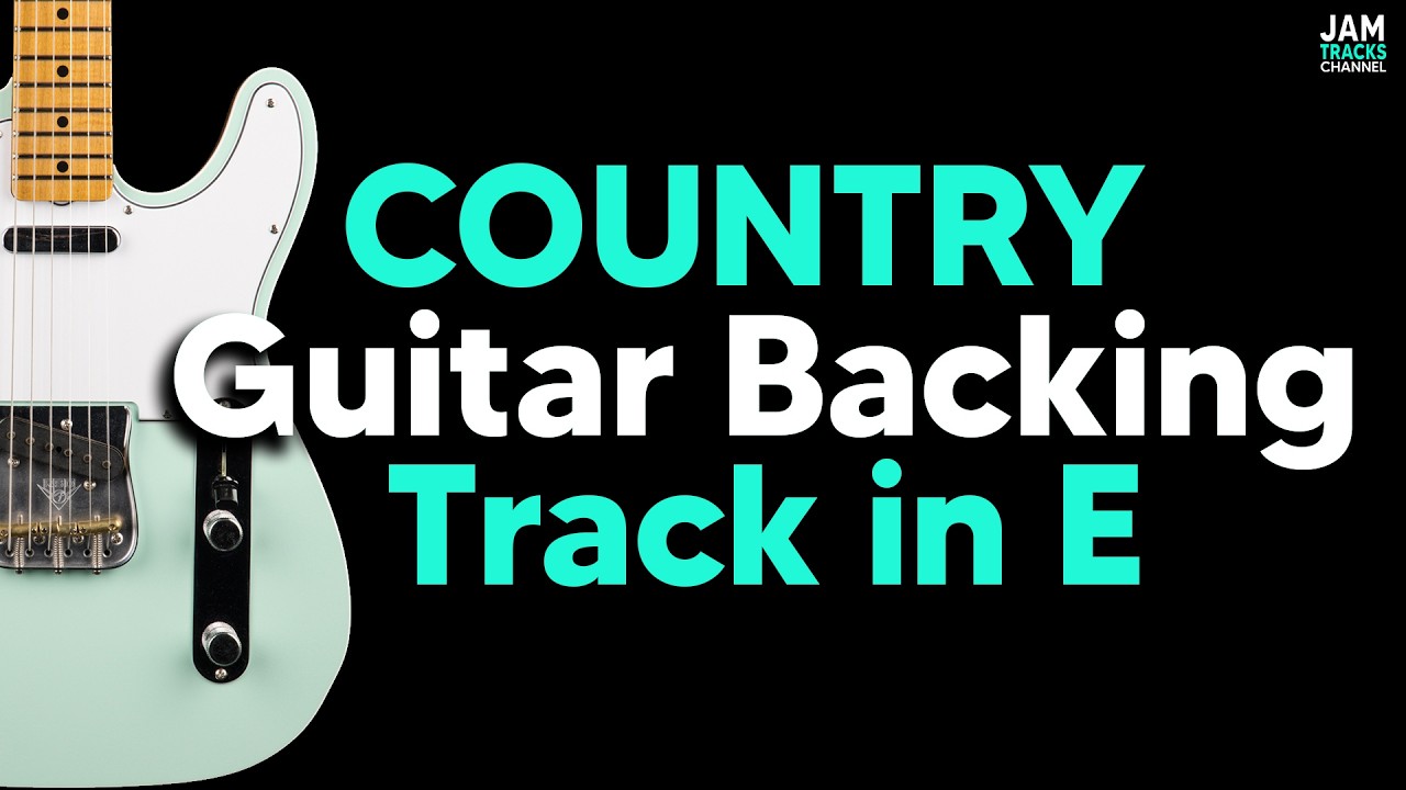 Classic Country Jam in E – 170 BPM Backing Track with Tabs