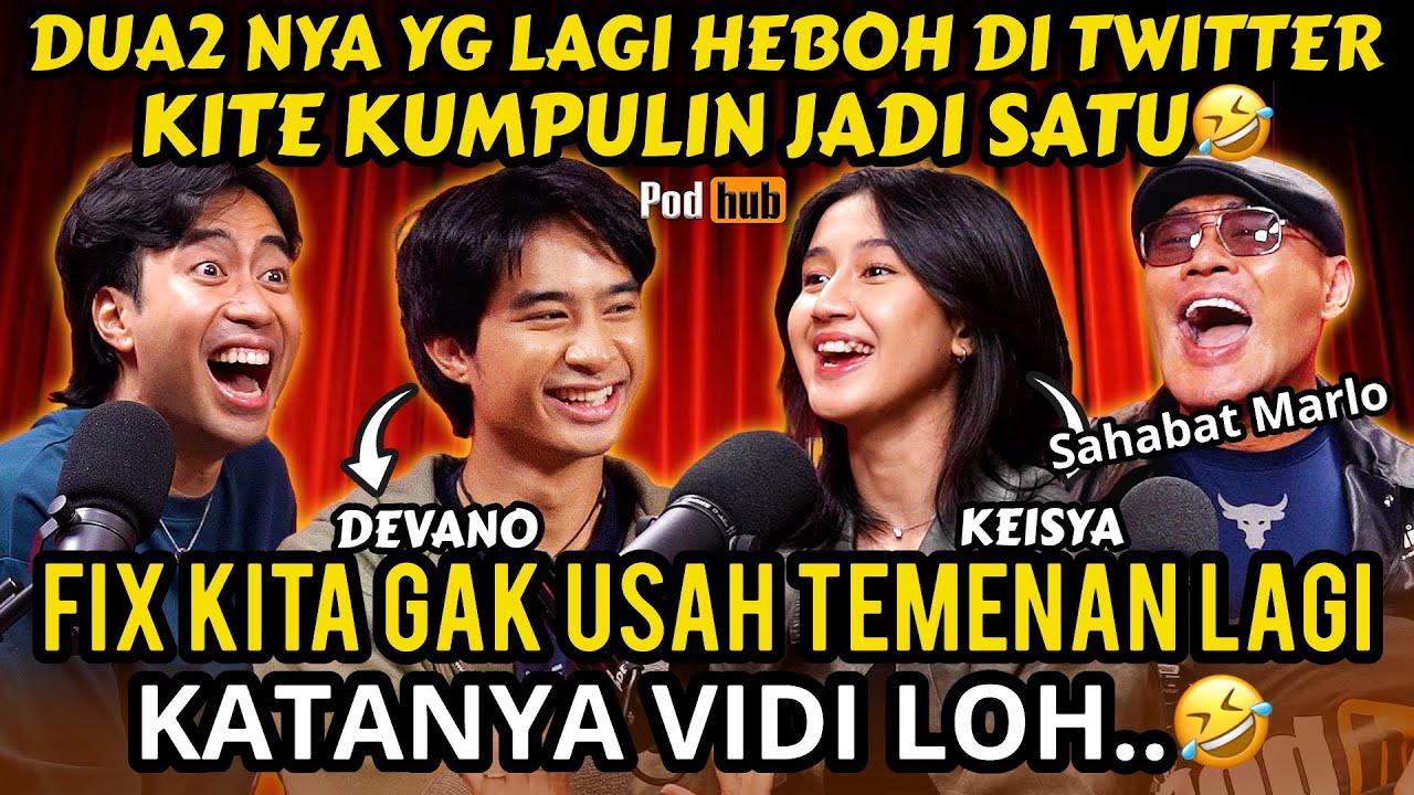 YA TUHAAN‼️ NIH BOCAH LAMA2 GUA T4MP0L DISINI‼️🤣🤣 - KEISYA LEVRONKA - DEVANO - PODHUB