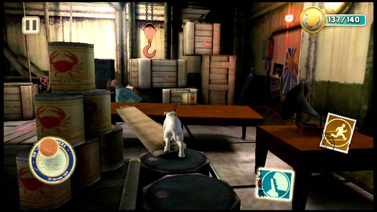 Android The Adventures of Tintin: In the Belly of the Beast