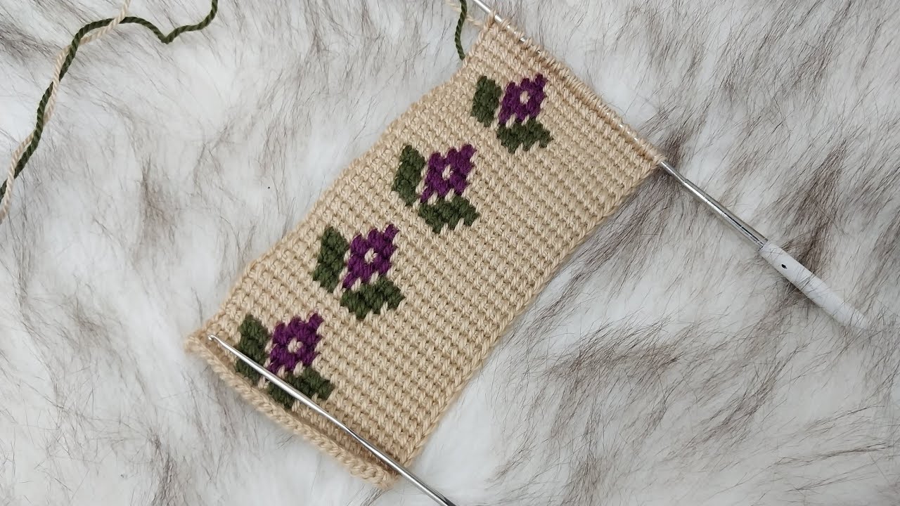 Yeni Başlayanlar İçin Kolay Desenli Patik