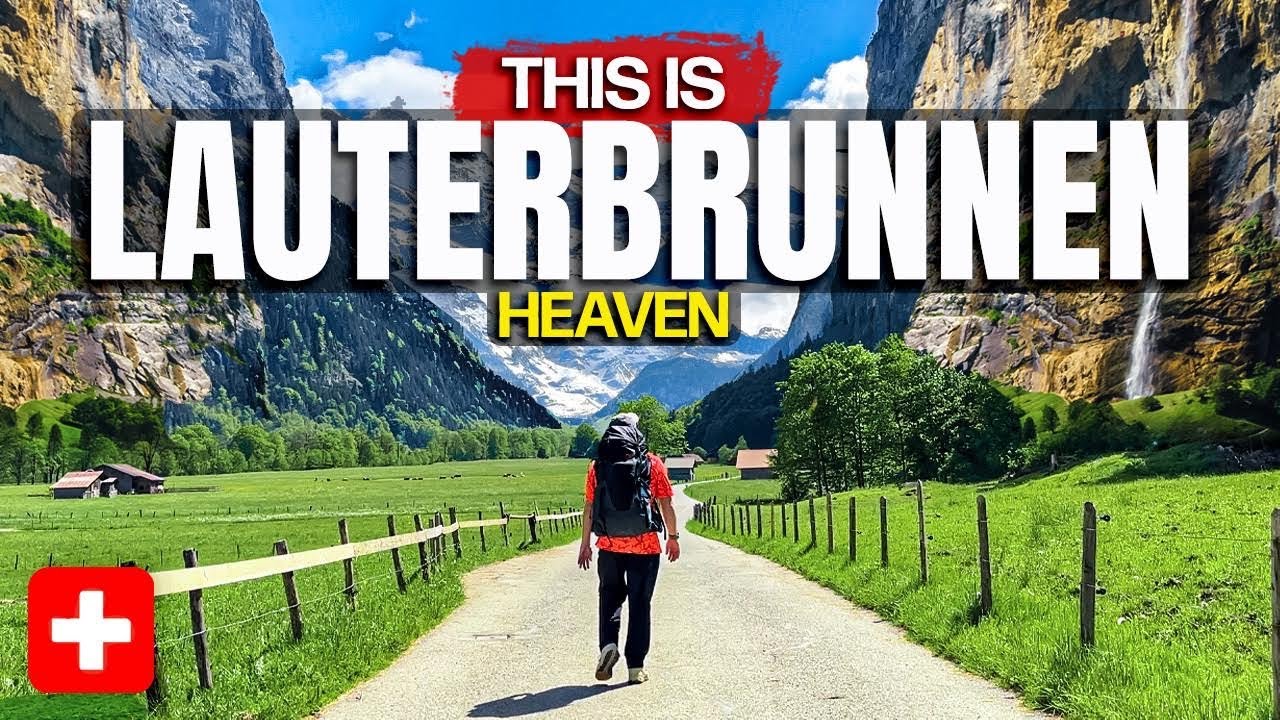ШВЕЙЦАРИЯ 🇨🇭 РАЙ НА ЗЕМЛЕ (Долина Лаутербруннен)