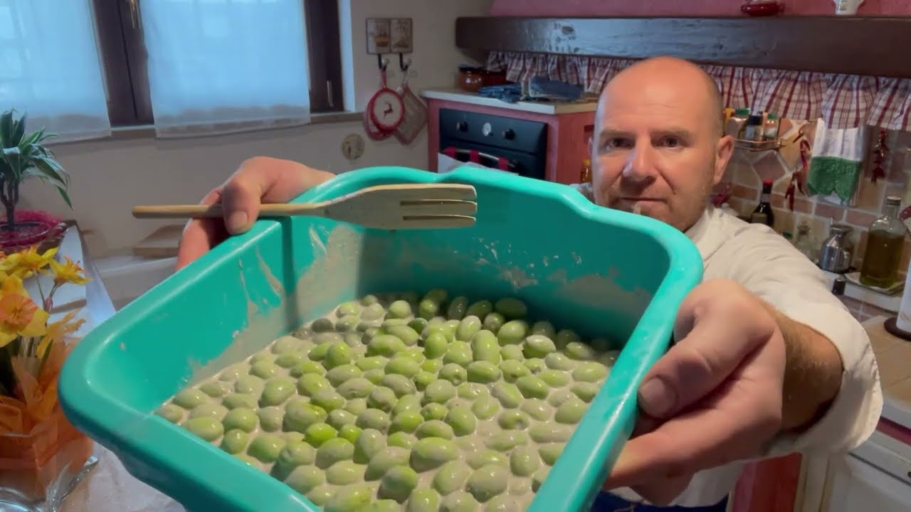 olive con la cenere e calce ricetta facile e veloce ma soprattutto naturale