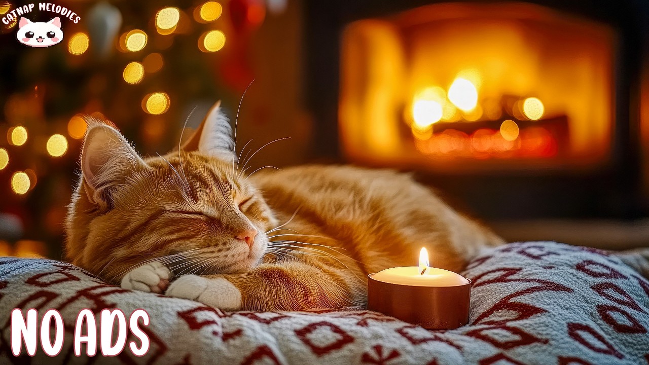Anti-Anxiety Music For Cat 🐈 Relaxing Sounds for Healing Insomnia and Peaceful Sleep