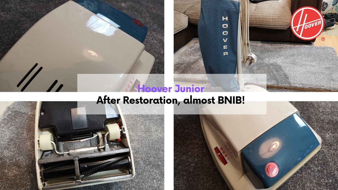 An ALMOST MINT Hoover Dirtsearcher Junior - After total restoration!