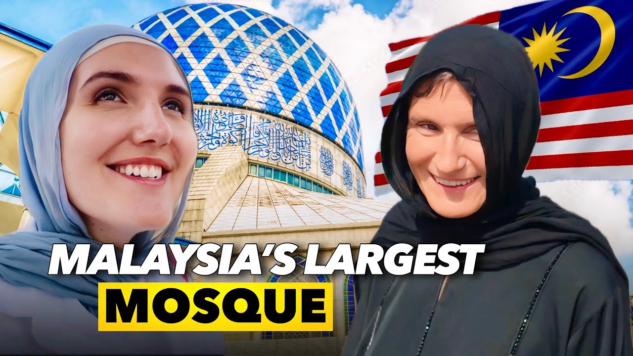We visited the second largest Mosque in Southeast Asia🇲🇾 | Kuala Lumpur, Malaysia