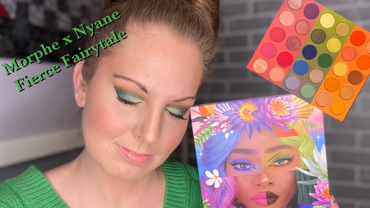 Morphe x Nyane Fierce Fairytale Tutorial and Swatches