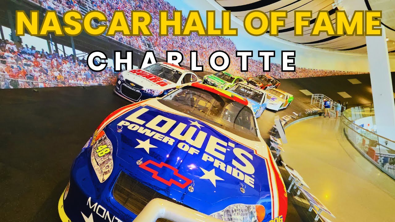 NASCAR Hall of Fame Charlotte North Carolina Full Tour