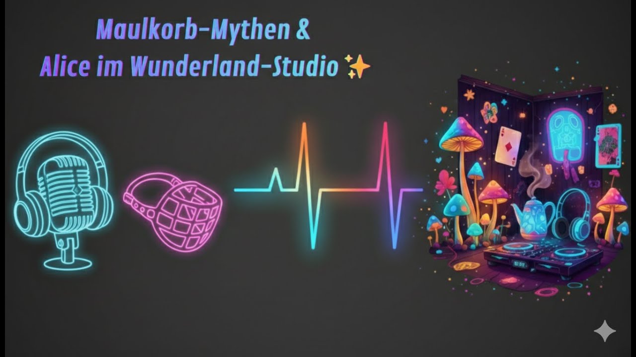 🎧 Episode #5: Maulkorb-Mythen & Alice im Wunderland-Studio ✨