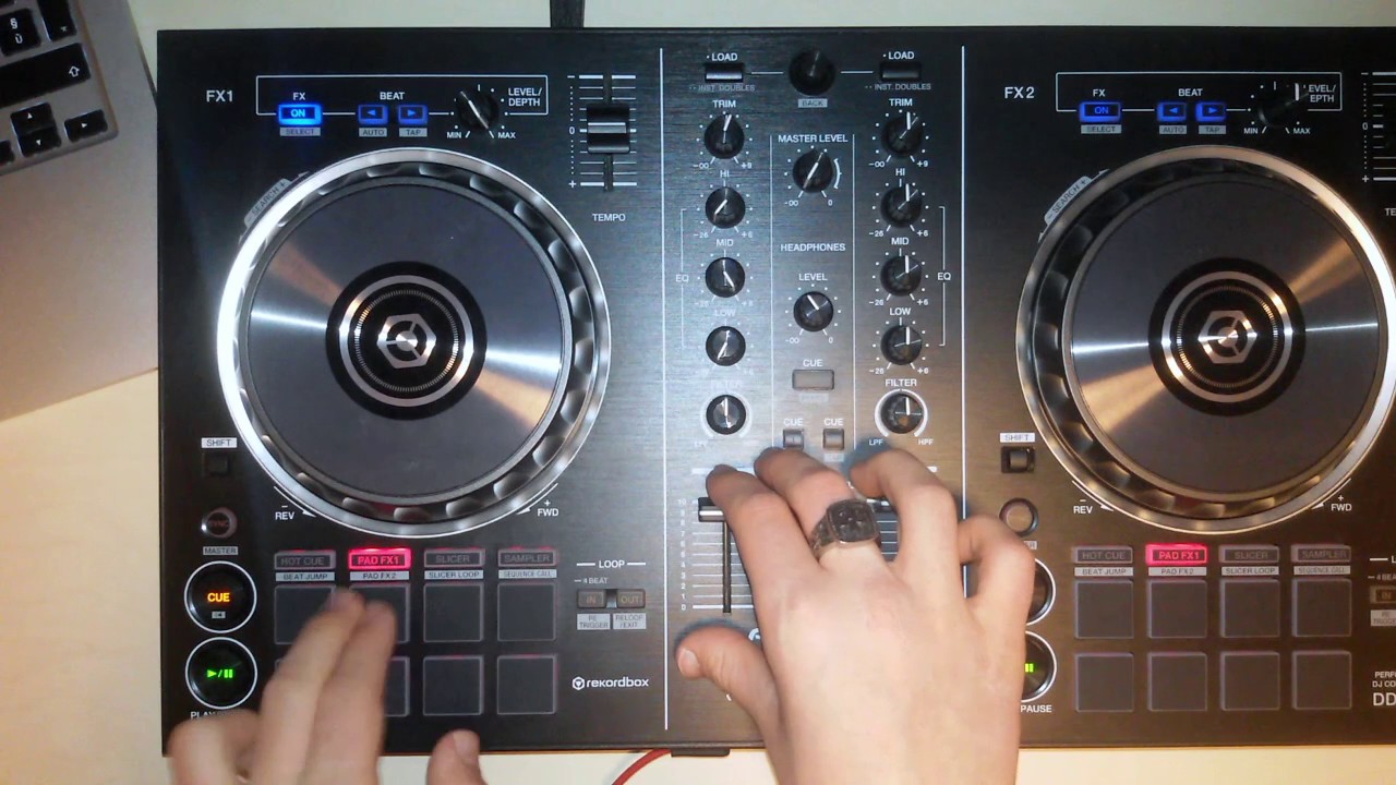 Pioneer DDJ-RB first Techno Set// 2017