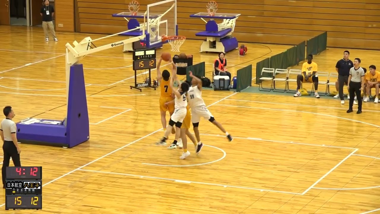 日本航空vs八王子学園八王子(Q1)高校バスケ 2024 関東大会決勝
