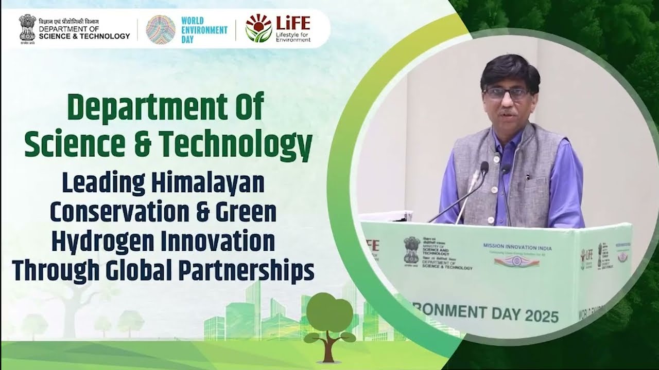 DST Leading Himalayan conservation and green hydrogen innovation through global partnerships