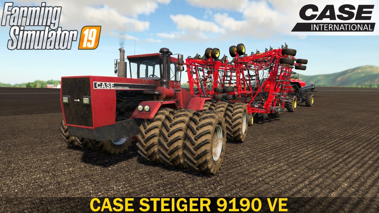 Farming Simulator 19 - CASE STEIGER 9190 VE Tractor with Triple Wheels