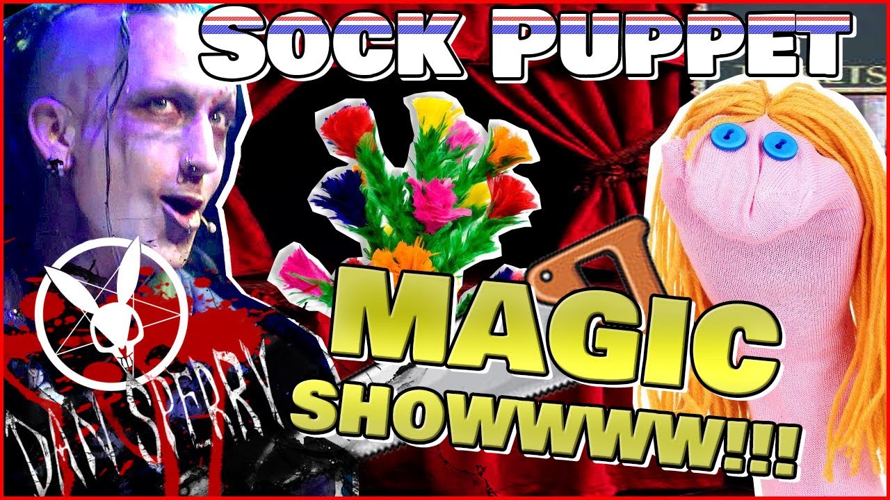 Sock Puppet Magic? Funny Magic Show Shock Illusionist Dan Sperry
