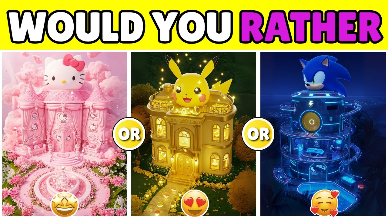 💛QUIZ GAME - Would You RATHER LUXURY Edition 16!🤑🏡💖