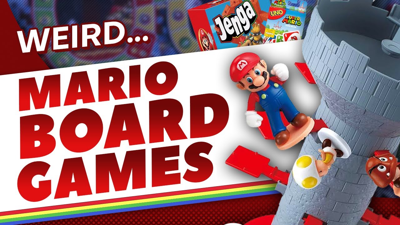 These Mario Board Games Are Weird