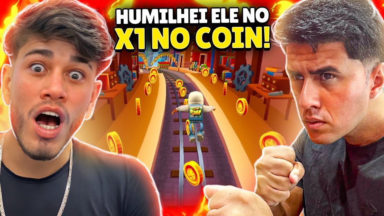 A VOLTA DO LUCÃOMEMO E DO WEXLEY NO SUBWAY SURFERS NO COIN! (HUMILHEI ELE)