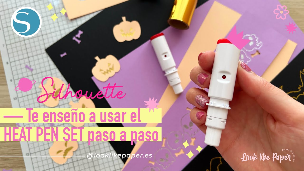 ¿Cómo utilizar el HEAT PEN de Silhouette con CAMEO 5? Aplica foil a tus proyectos ✨