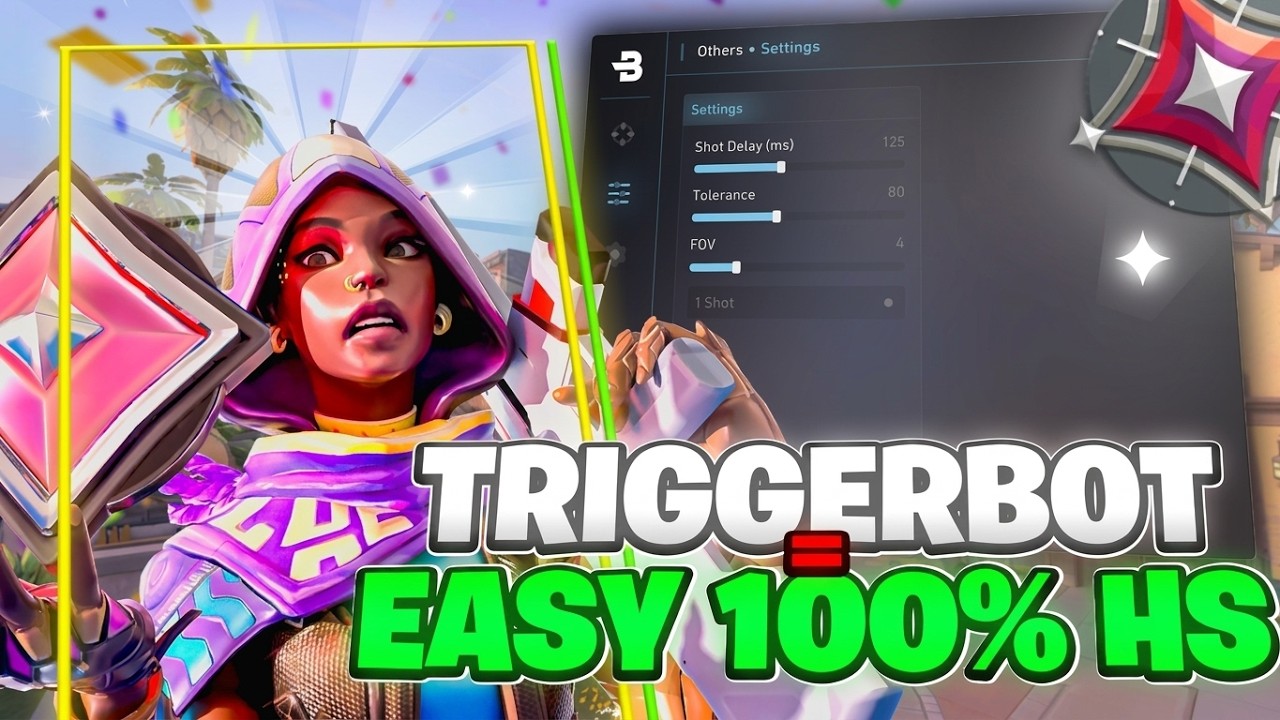 Valorant Triggerbot = Easy 100% HeadShot + I Got Radiant Too Easy !! INSANE