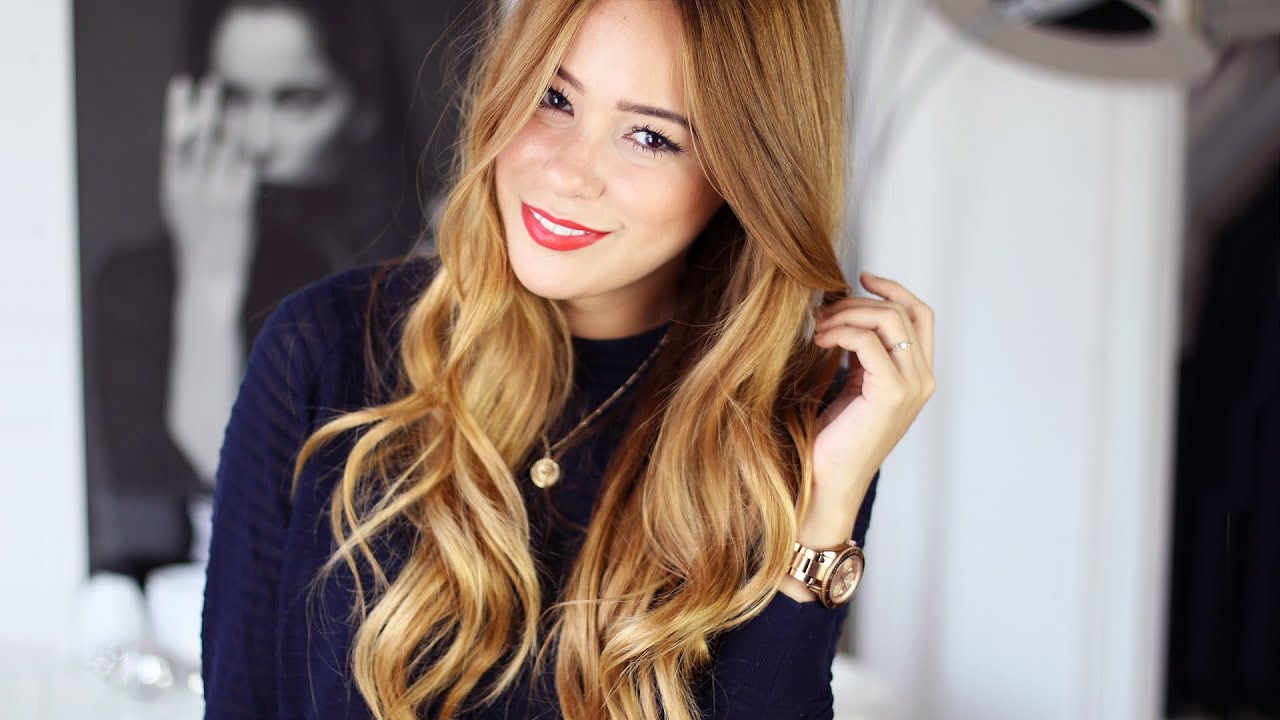 Gro&szlig;e Locken mit Lockenstab | Tutorial