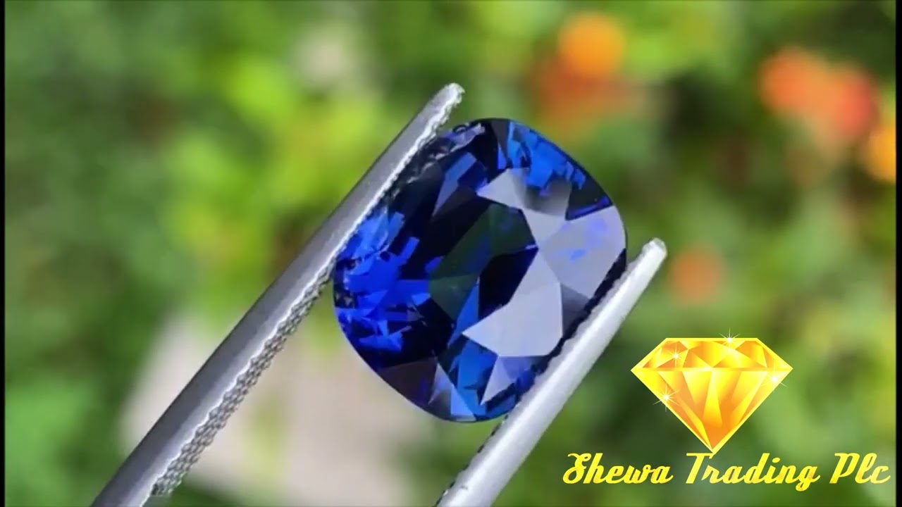 Ethiopian blue sapphire