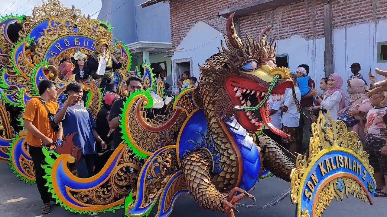 Krobung vs Sonar Bayuangga | Pawai Budaya Sekolah Dasar se Kecamatan Dringu @krobungofficial
