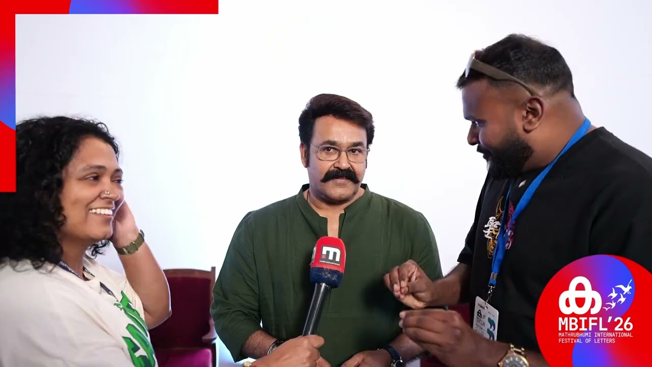 കട്ട മീശയും പൊളി ലുക്കും; ലാലേട്ടന് പറയാനുള്ളത്…