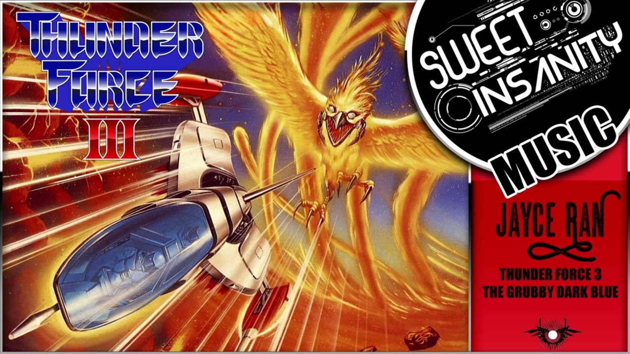 Thunder Force 3 — The Grubby Dark Blue (Cover)
