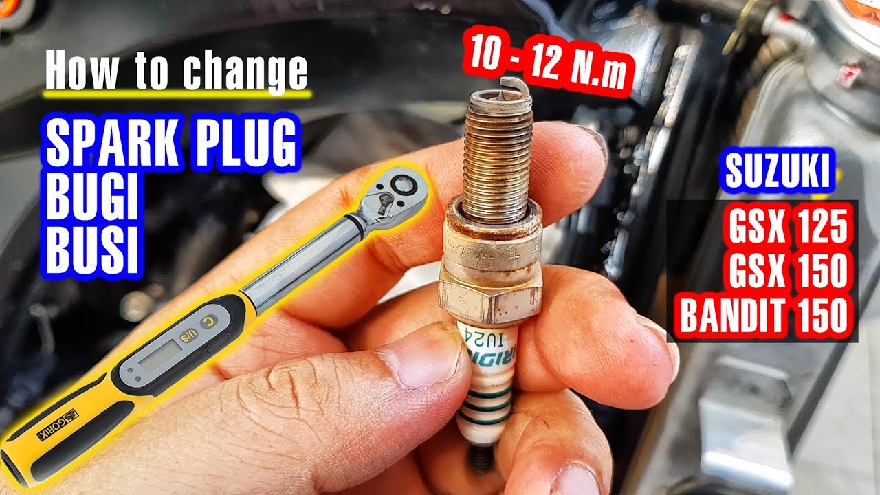 Suzuki GSX S150 - Hướng dẫn thay bugi đúng kỹ thuật #Lightvspy