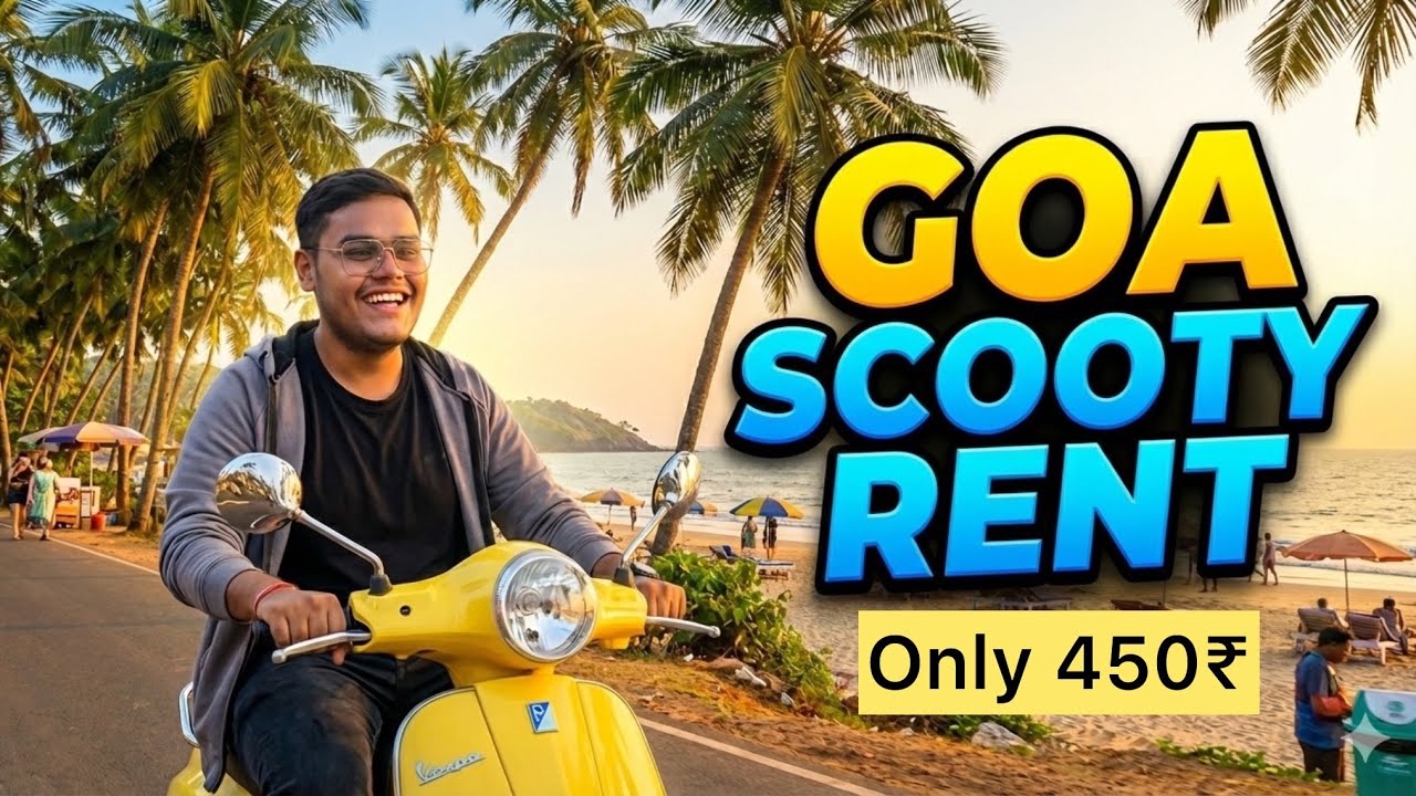 Goa me Scooty Rent lene se pehle ye Video jarur dekhe! ⚠️