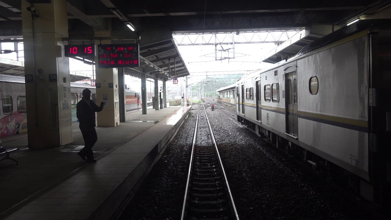 台鐵EMU100 試運轉列車 花蓮臨港線路線測試 8778次 七堵-花蓮港 路程景