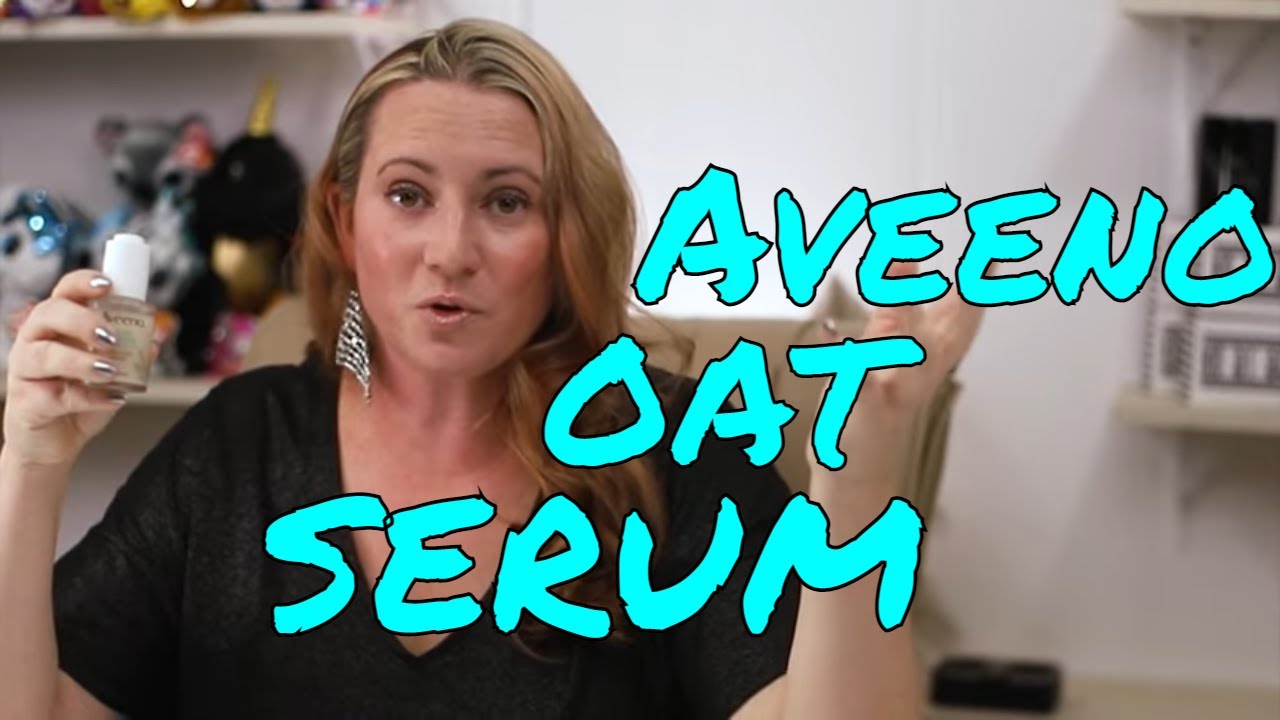 Aveeno Skincare NEW! Calm and Restore Triple Oat Serum Review and How to Use