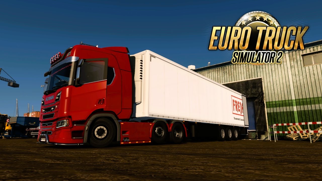 ETS2 | Scania R520 | FREJA Transport & Logistics | Hamburg ➡️ Rostok | Germany 🔹v1.55