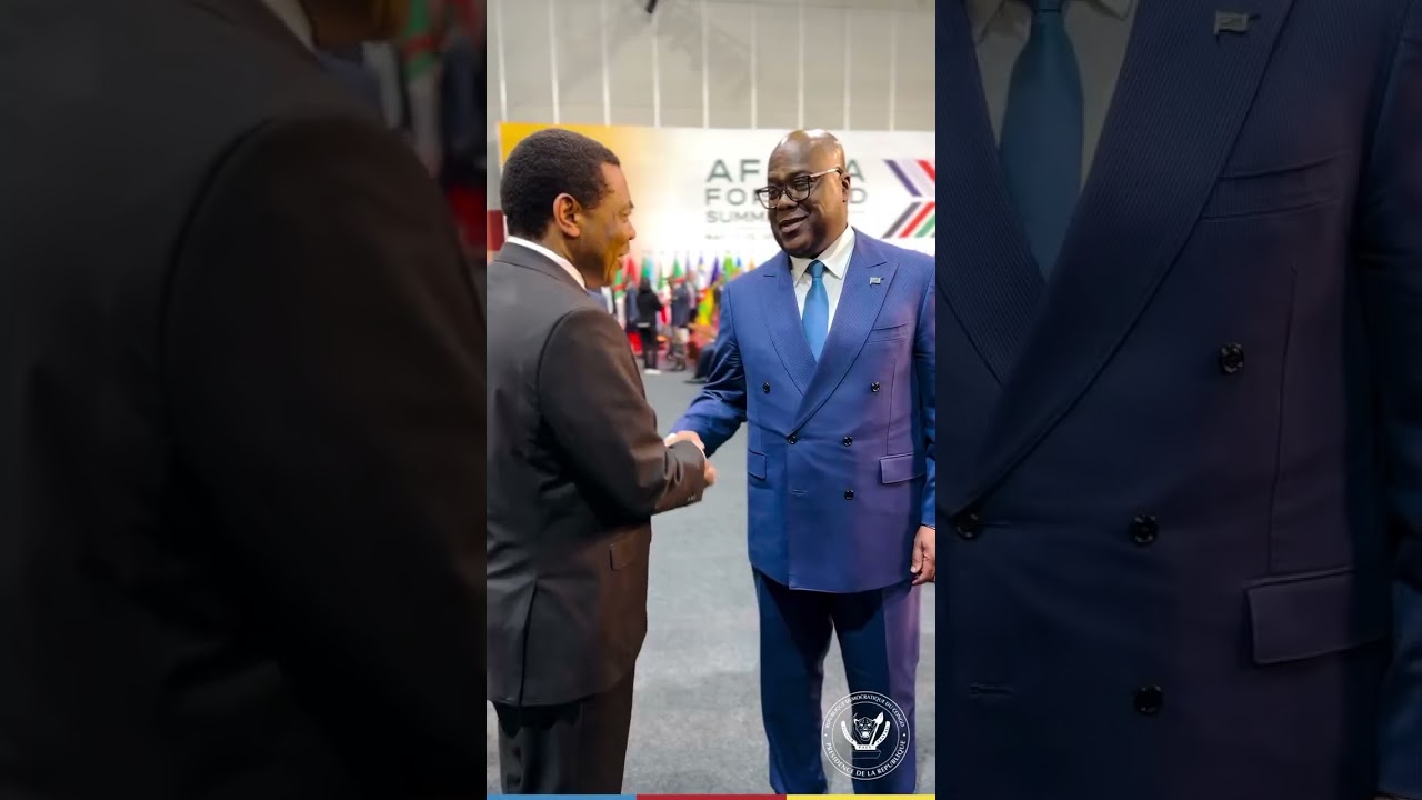 F&Eacute;LIX TSHISEKEDI PORTE LA VOIX DE LA RDC SUR LA SC&Egrave;NE INTERNATIONALE
