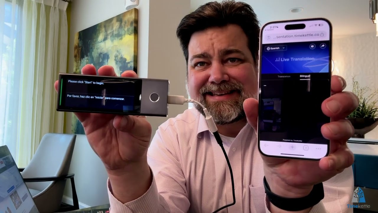 Timekettle X1 Interpreter hub | How to use a USB-C audio input device