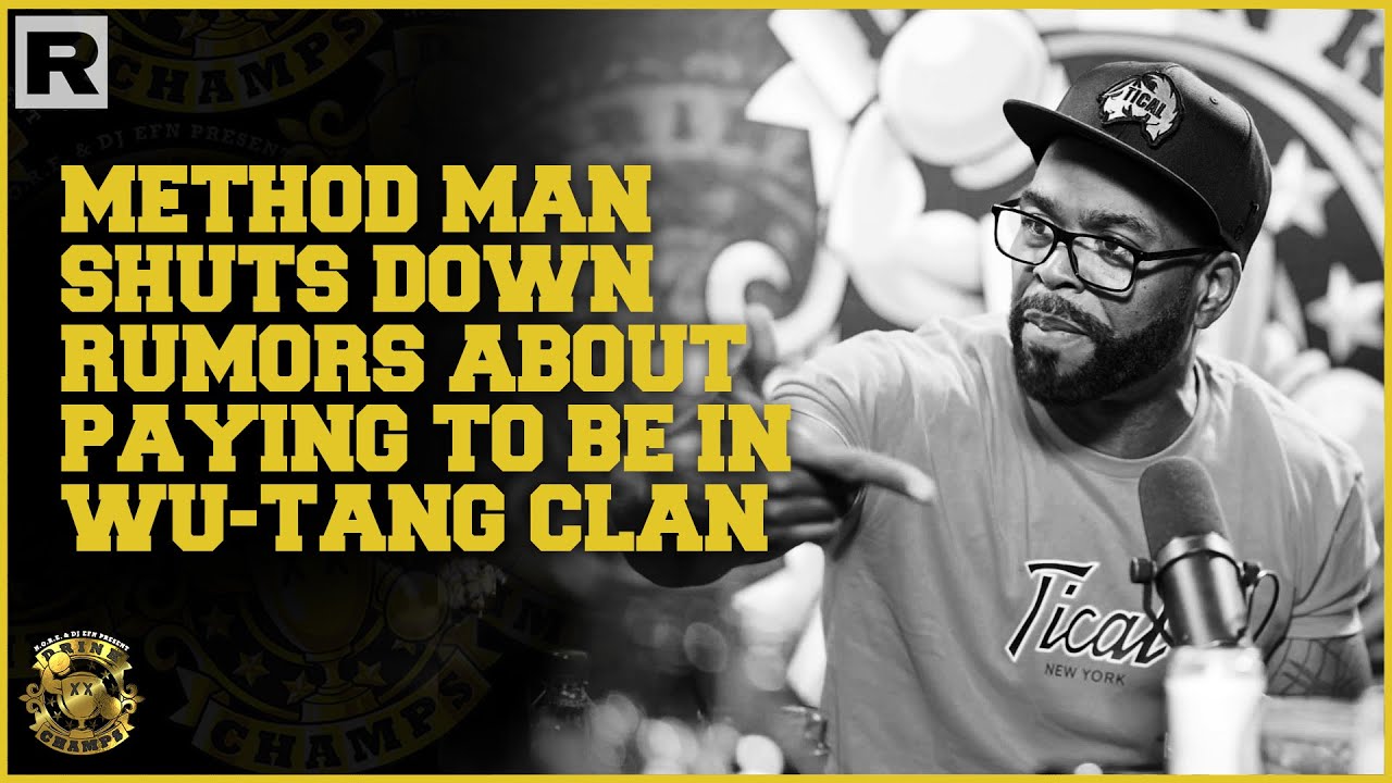 Method Man Shuts Down Rumors About Paying To Be In Wu-Tang Clan