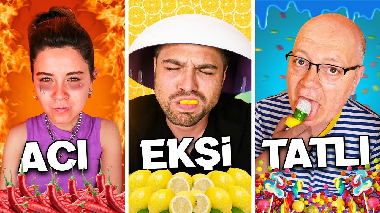 Acı-Ekşi-Tatlı Yeme Kapışması