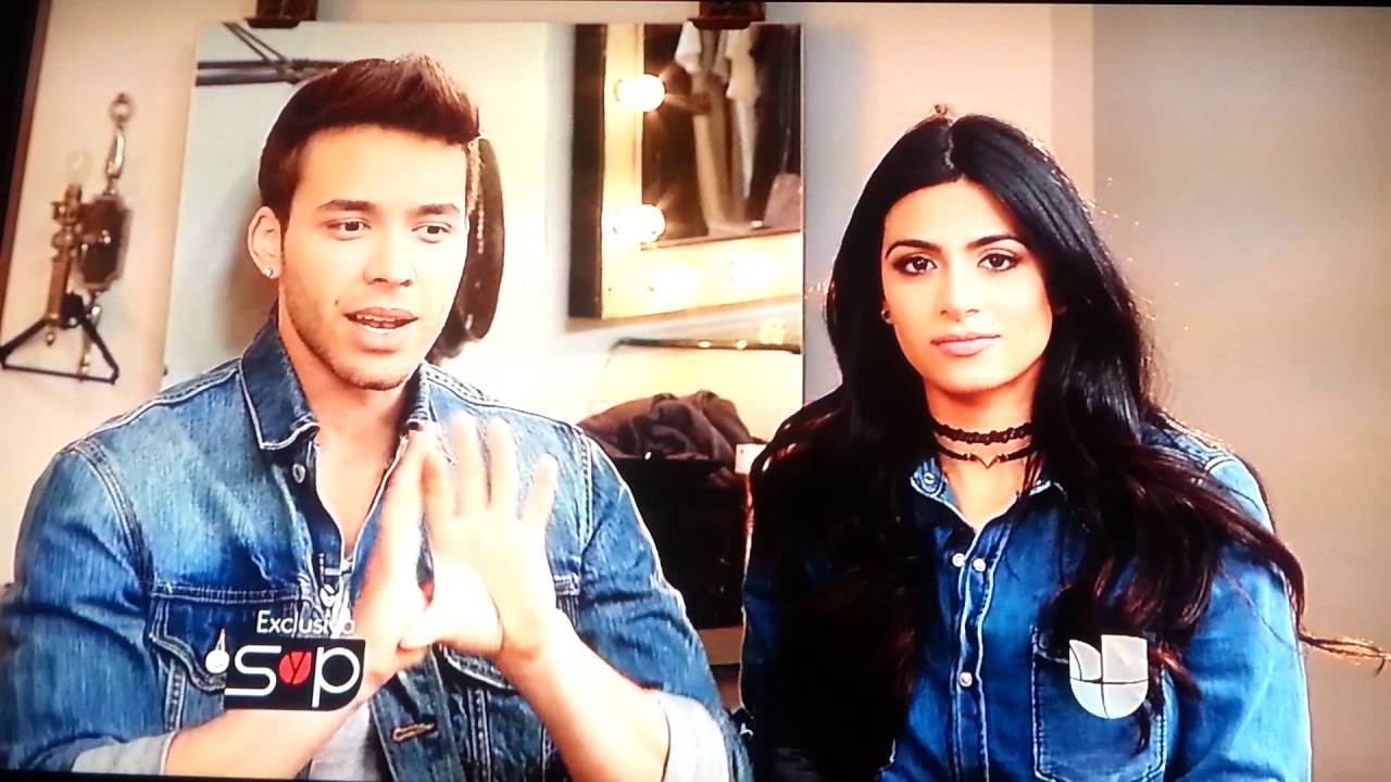 Prince Royce y Emeraude en Sal y Pimienta