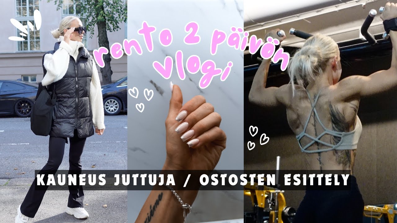 VLOGI: shoppailua / kauneusjuttuja / uudet hiukset?