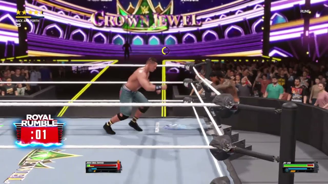 John Cena’s surprise return to win the w2k26 Royal Rumble Match