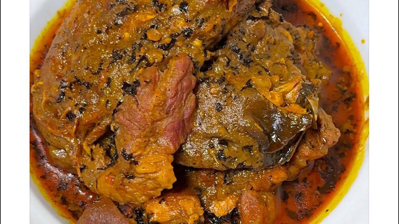 How to make Banga soup.