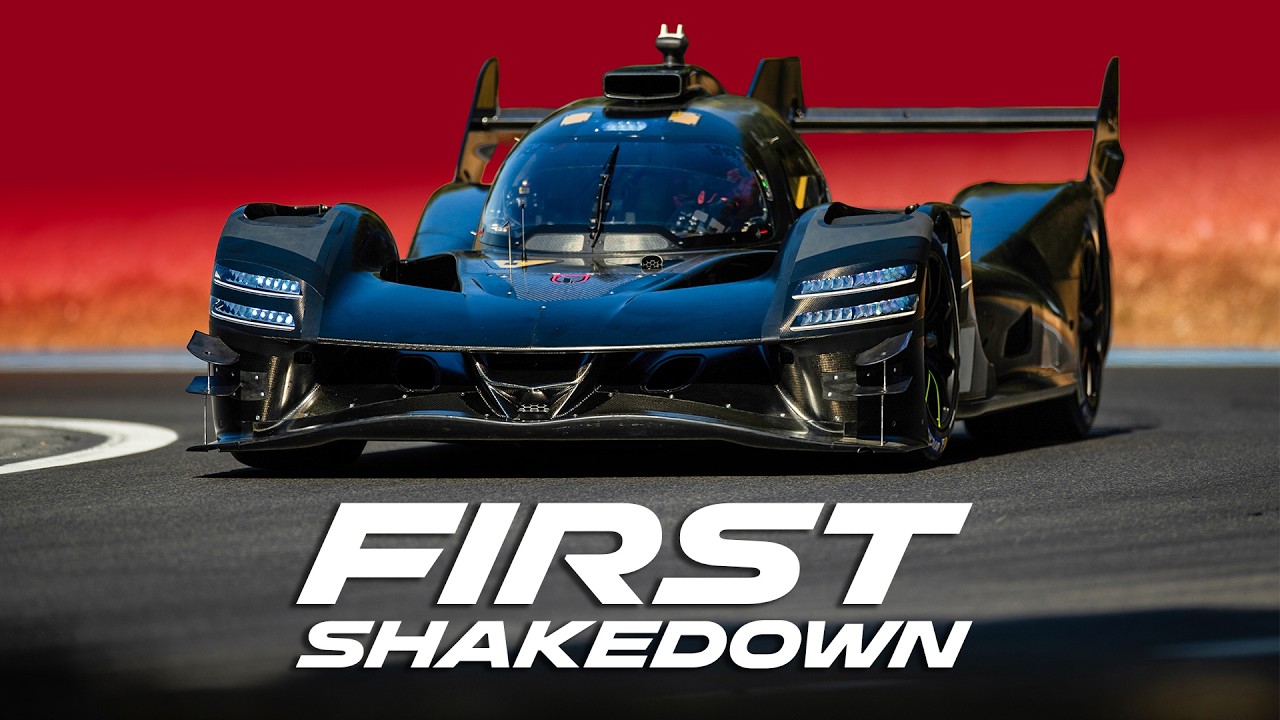First Shakedown for the GMR-001 Hypercar