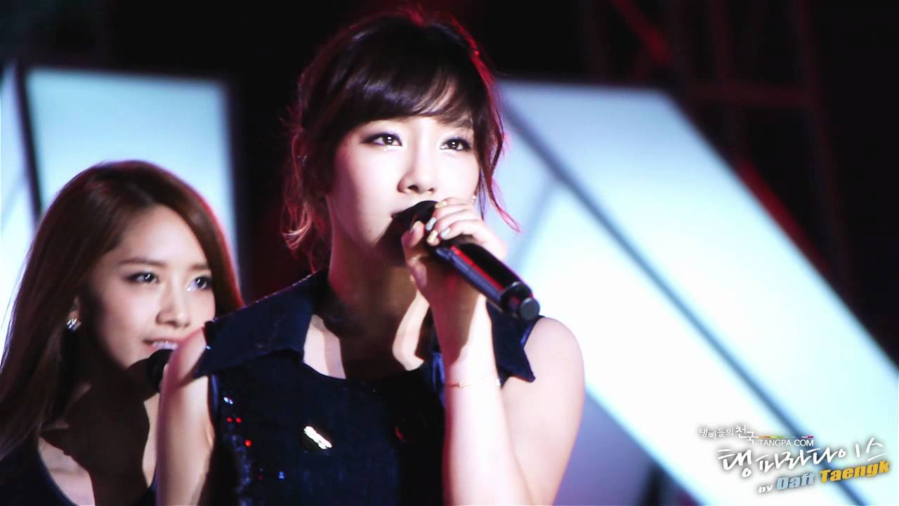 2011/08/13 인천 한류 콘서트 태연 - Run Devil Run 직캠 by DaftTaengk