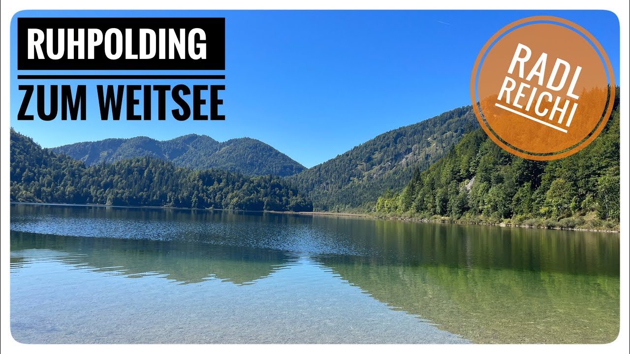 Mountainbike-Tour von Ruhpolding zum Weitsee