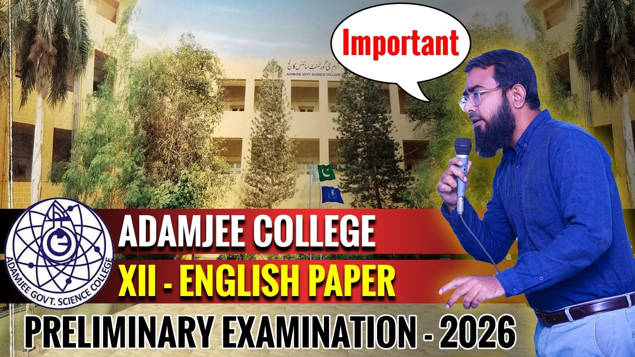 Adamjee Science College (XII-English-2026-Solved)