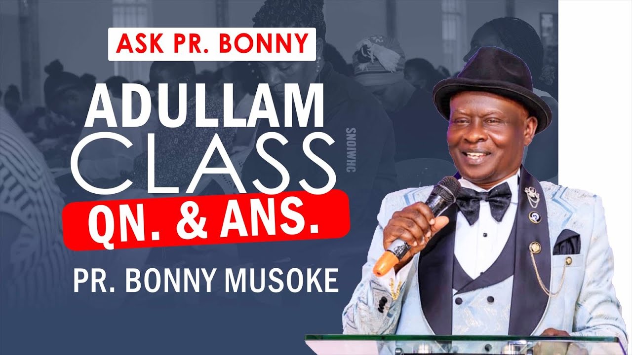 PR. BONNY MUSOKE - QUESTION AND ANSWER(ENDAGAANO)