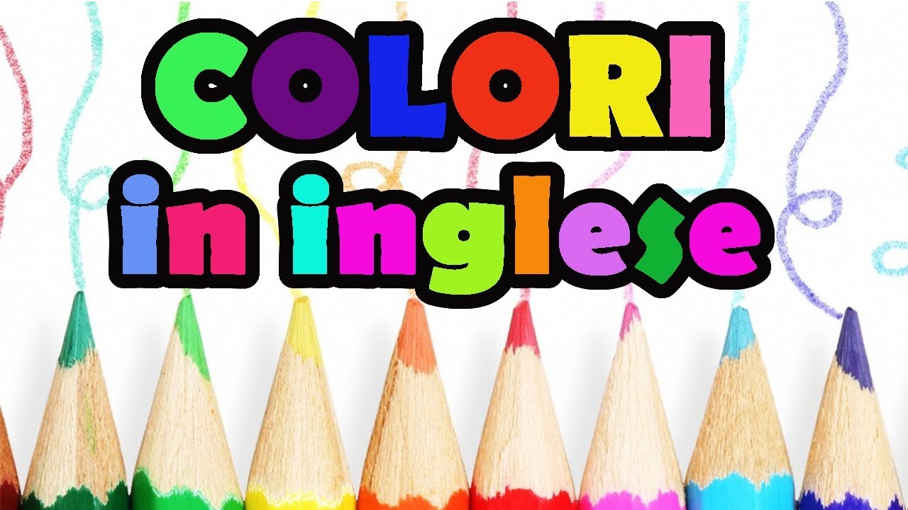 Impariamo i NOMI DEI COLORI IN INGLESE giocando con le tempere e i pennelli!