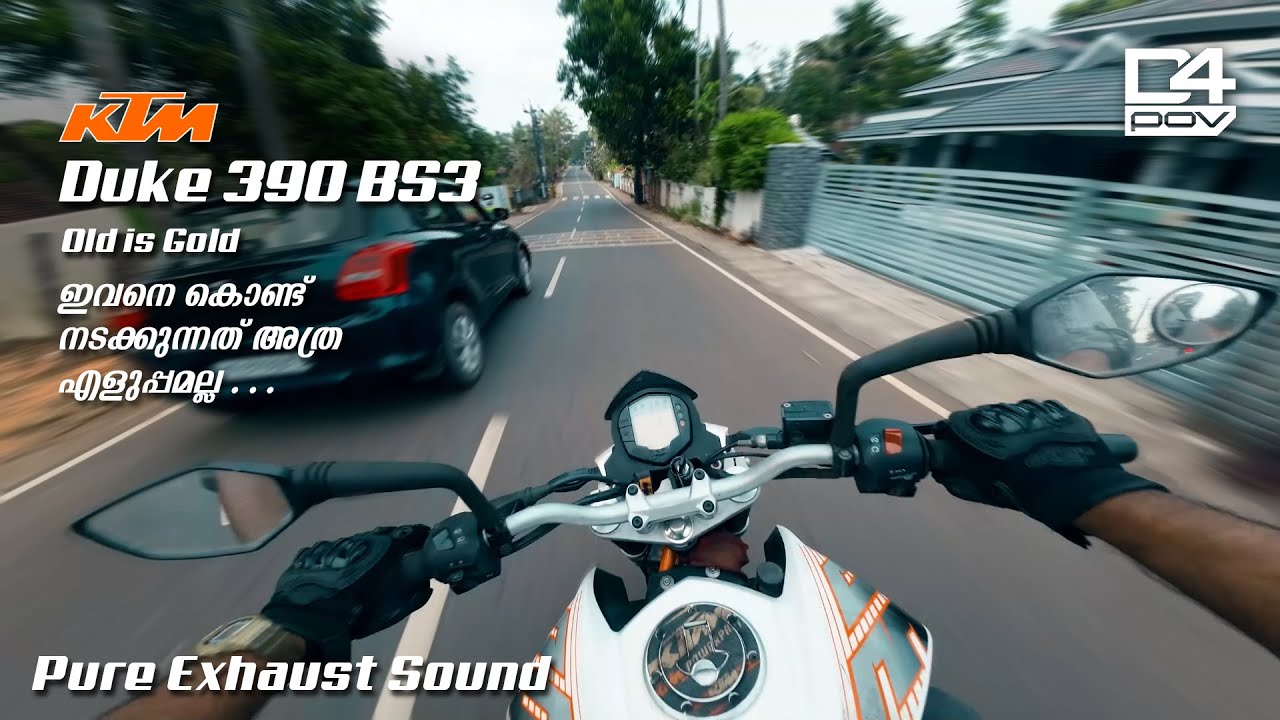 Ride with KTM Duke 390 BS3 | POV Ride #46 | RAW Video 2K | ASMR | #djiaction2 @prejimon_pradeep