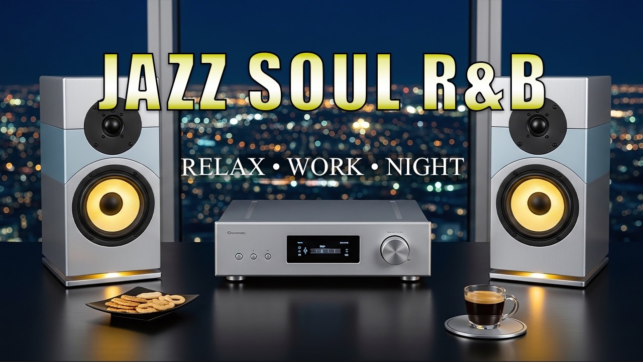 Smooth Jazz & Soulful R&B 🎧 Soft Instrumentals for Mindful Moments & Inner Calm